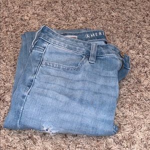 American Eagle super high rise jegging jeans